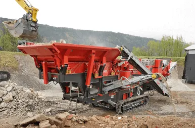 Brechanlagen Anzeigen SBM Remax 450 Brechanlage