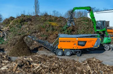 Schredder Anzeigen Doppstadt Inventhor type 6 Schredder