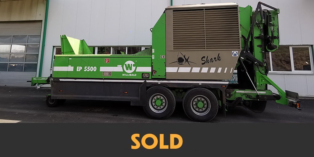 Willibald EP5500 Shark Shredder sold by Findeq to the Baltics
