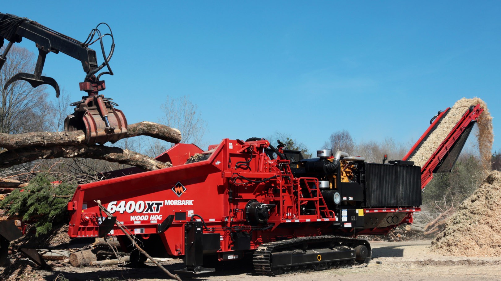 Morbark 6400XT, The all new next-gen Horizontal Grinder from Morbark, now available used at Findeq