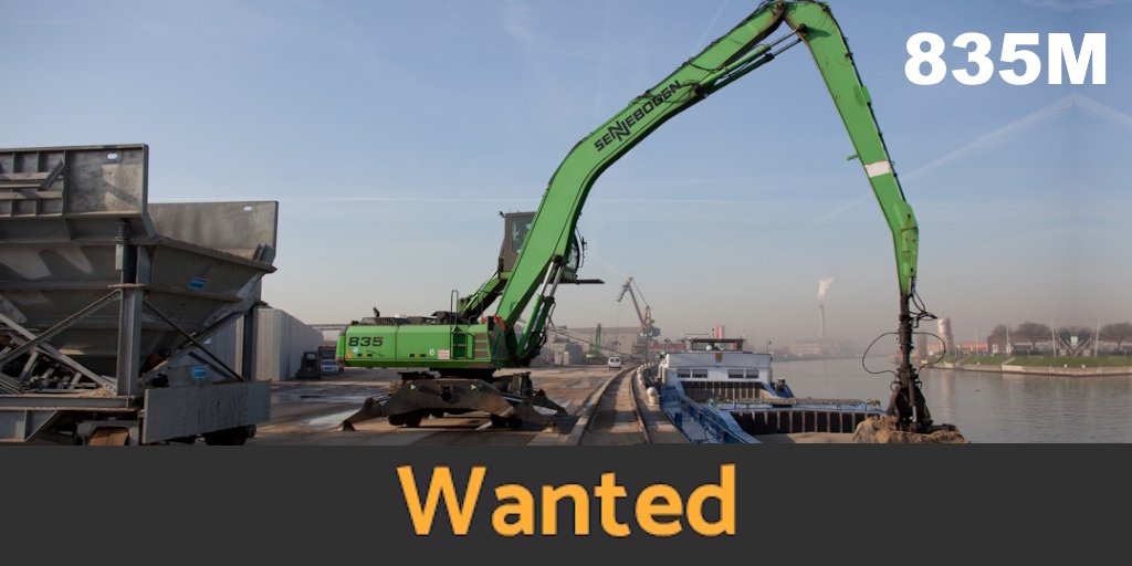 Sennebogen 835M Wanted by Findeq