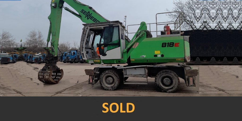 Sennebogen 818M material handler from 2021