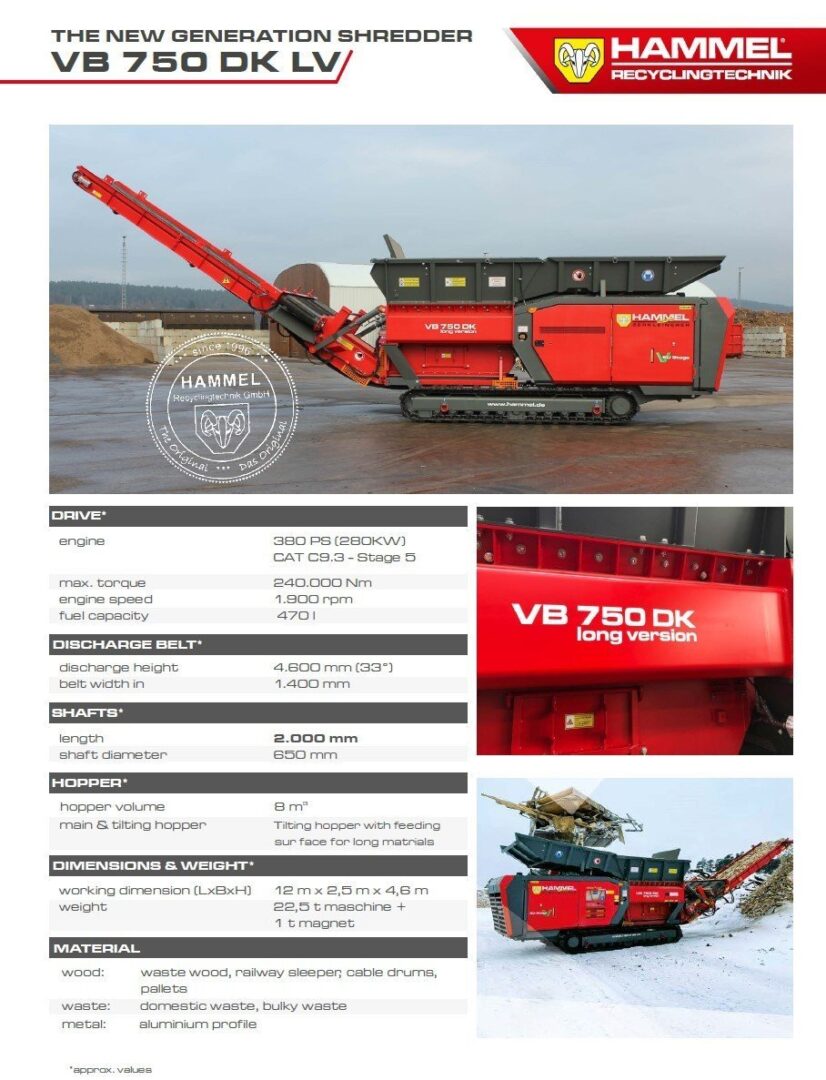 Hammel Vb750Dk Lv Hammel VB750DK LV