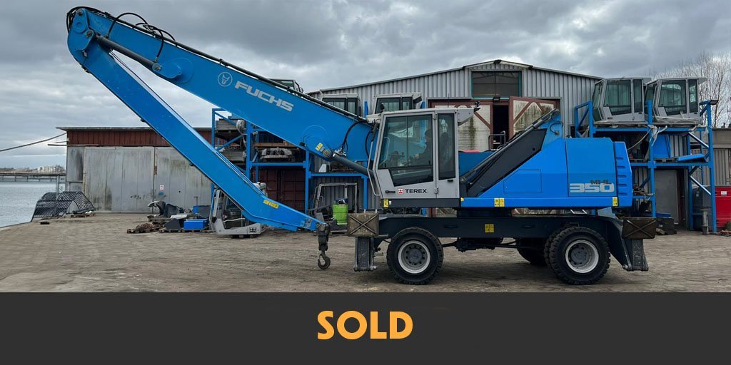 Terex Fuchs MHL350E from 2016 with about 9600 hours