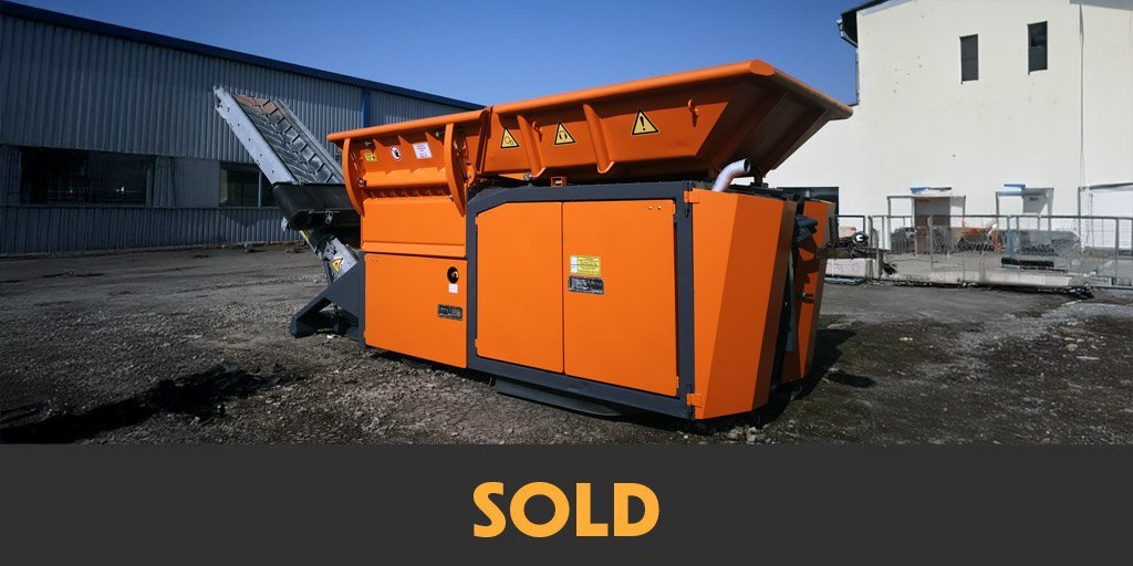 Arjes VZ750D dual shaft shredders available at findeq.com