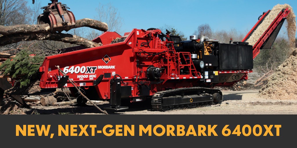 the all new next gen Morbark 6400XT