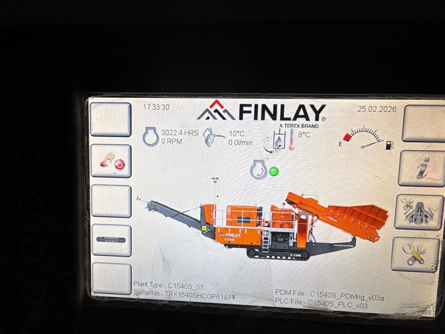 Terex Finlay C1540 Terex Finlay C1540