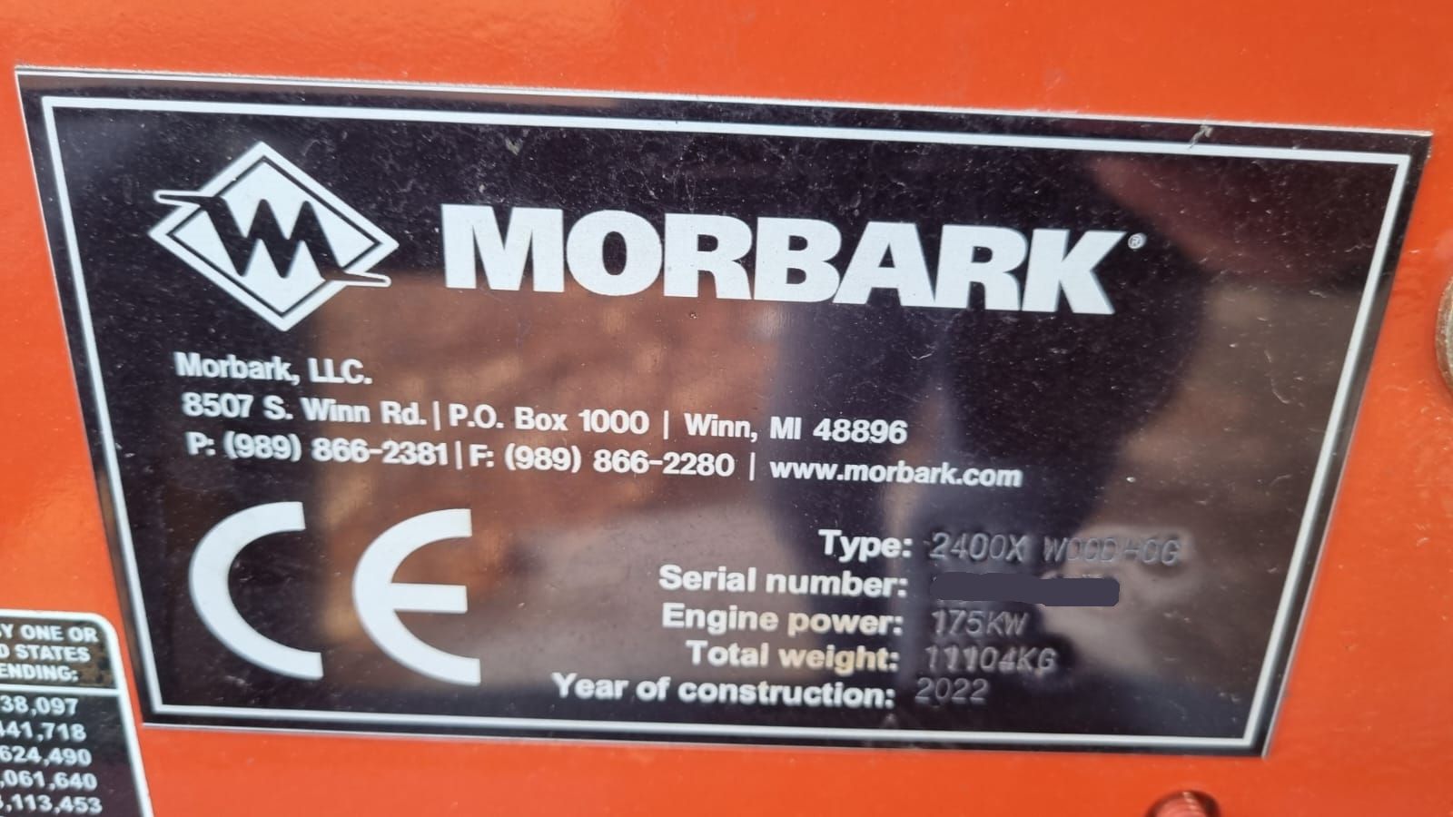Morbark 2400X Morbark 2400X