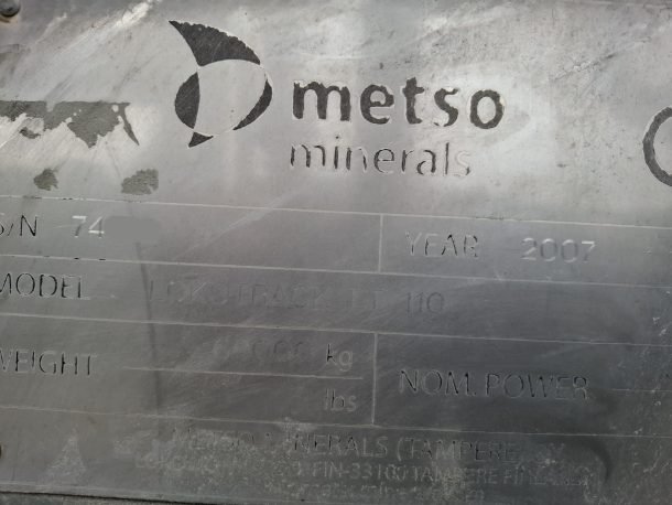 Metso Lt110 Metso LT110