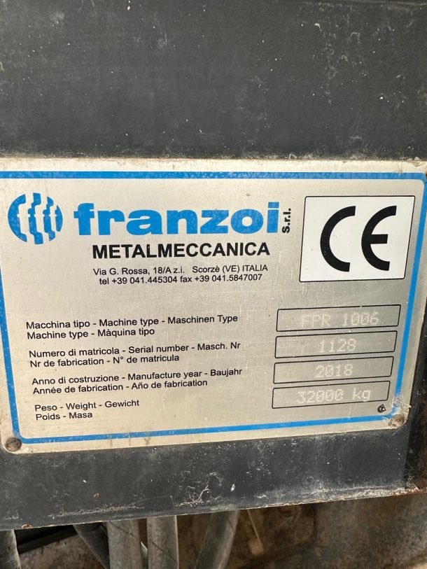 Franzoi Fpr 1006 Franzoi FPR 1006