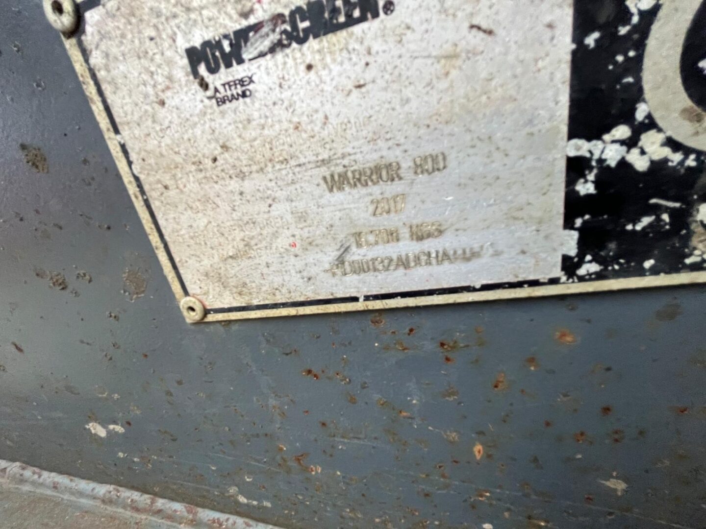 Powerscreen Warrior 800 Powerscreen Warrior 800