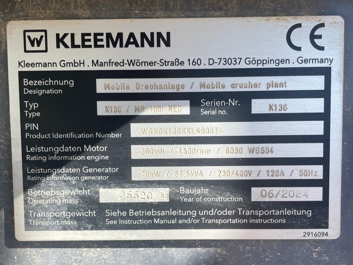 Kleemann Mr100I Neo Kleemann MR100i NEO