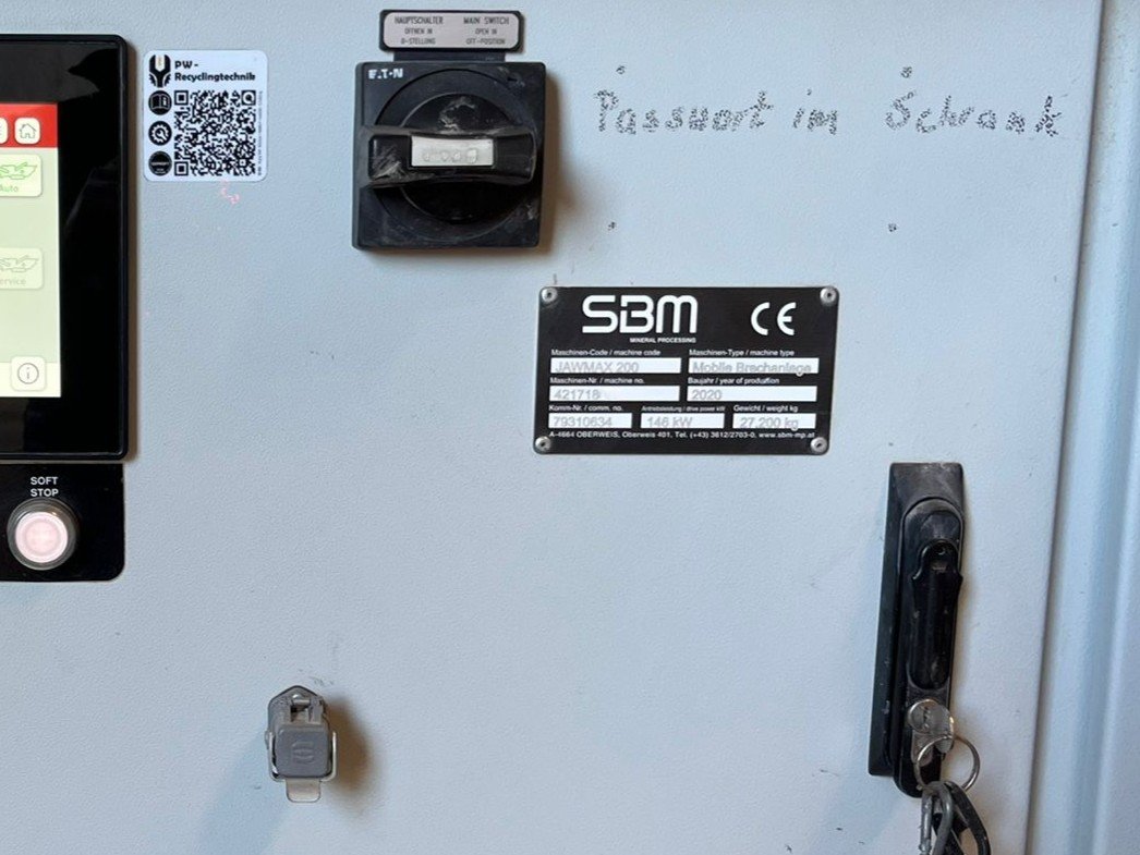 Sbm Jawmax 200 SBM Jawmax 200