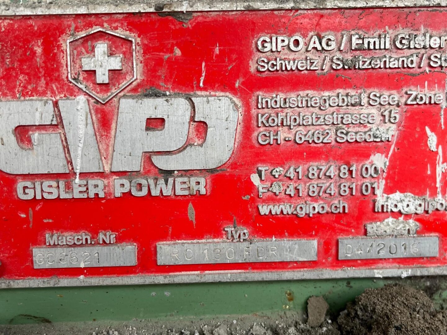 Gipo Rc130Fdr Gipo RC130FDR